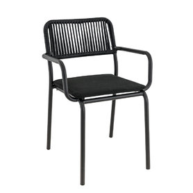Zahradní židle - židle Murcia černá - Black